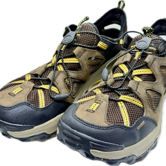 Merrell Men's Speed Strike Leather Sieve Water Shoe Earth - J135165 - Picture 7 of 8